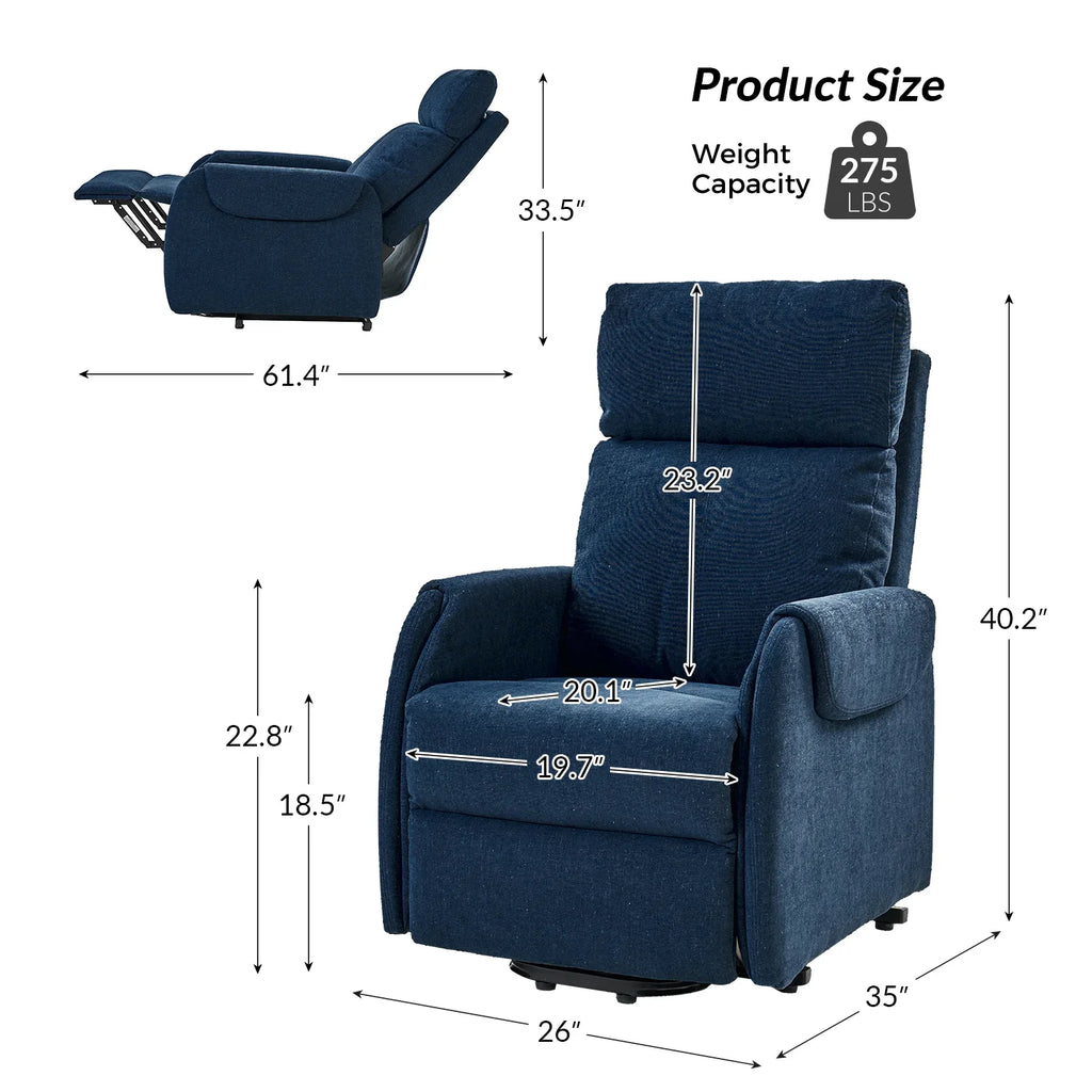 Justo Power Wired Controller Recliner