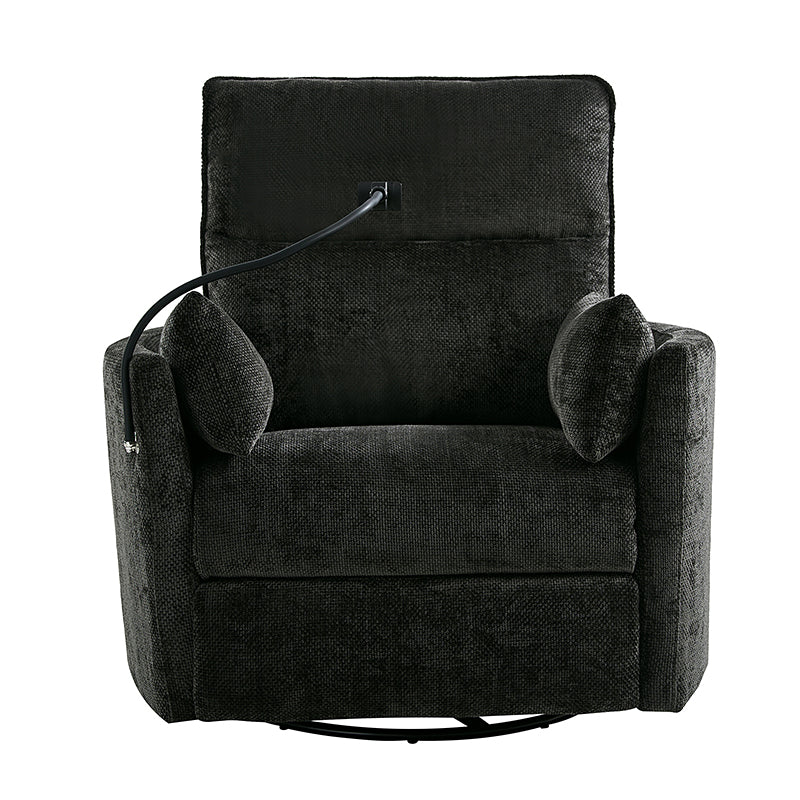 Arthur 38" Power Rocking Swivel Nursery Recliner with USB